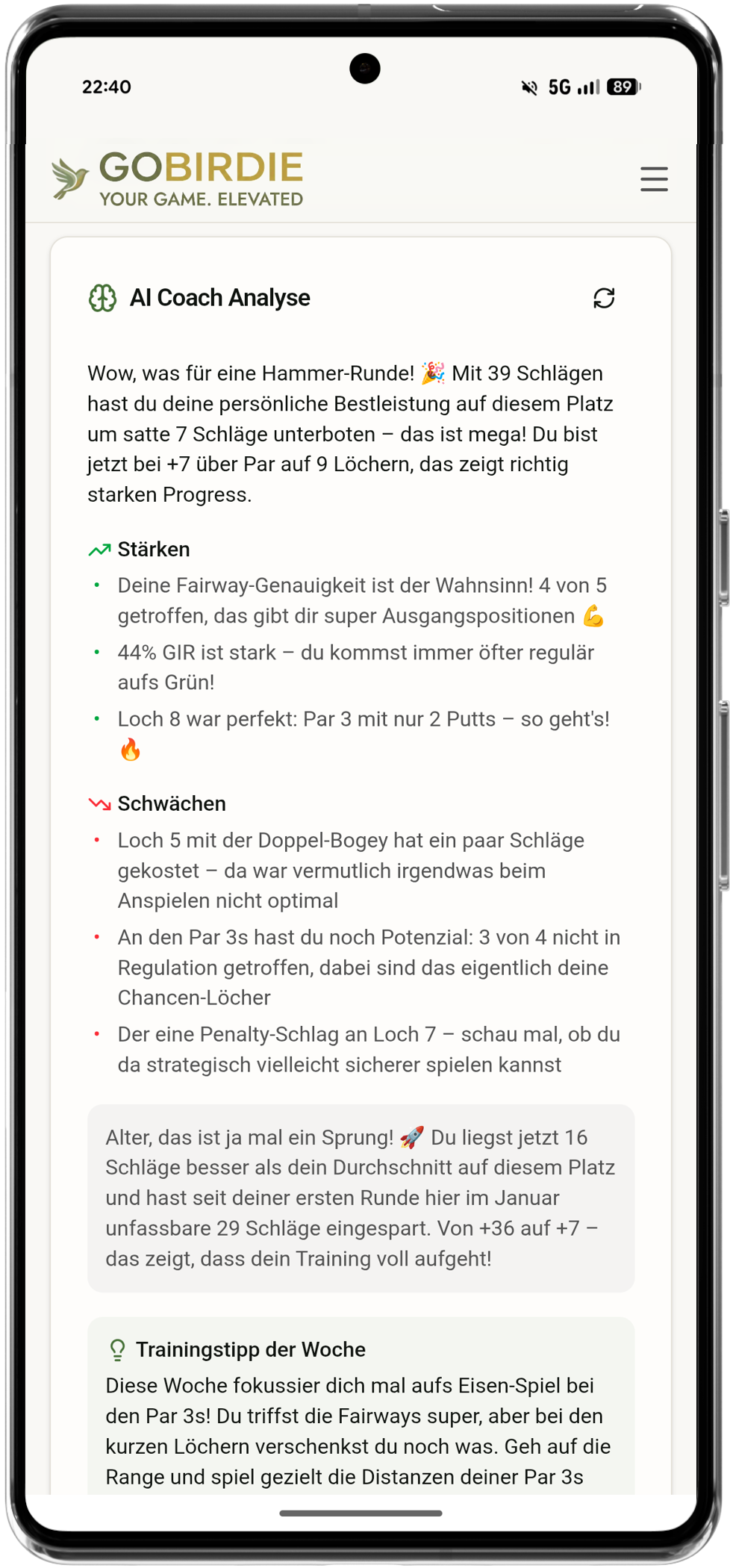 AI Coach Chat